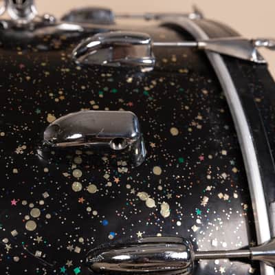 1964 Slingerland Mardi Gras Pearl Gene Krupa Deluxe Drum Set image 12