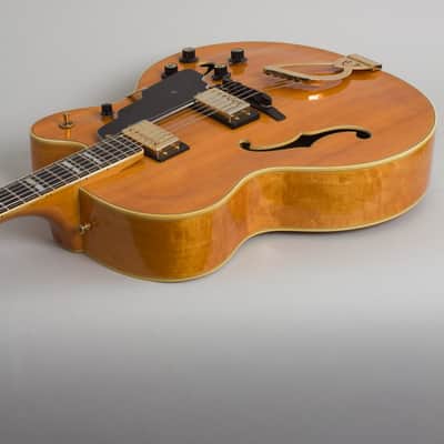 Guild X-500 Stuart Arch Top Hollow Body Electric Guitar (1979), ser. #202390, original black hard shell case. image 7