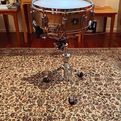 Tama BB-155 Superstar 5x14" Bell Brass Snare Drum Original 1980s image 1