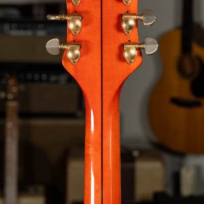 1957 Gretsch 6120 Chet Atkins Orange Finish Electric Guitar w/OHSC image 8