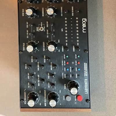 Moog Labyrinth Parallel Generative Synthesizer 2024 - Present - Black with Wood Sides image 1