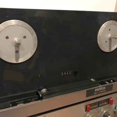 Revox A77 MKII 1970s Black/Silver/Wood image 7
