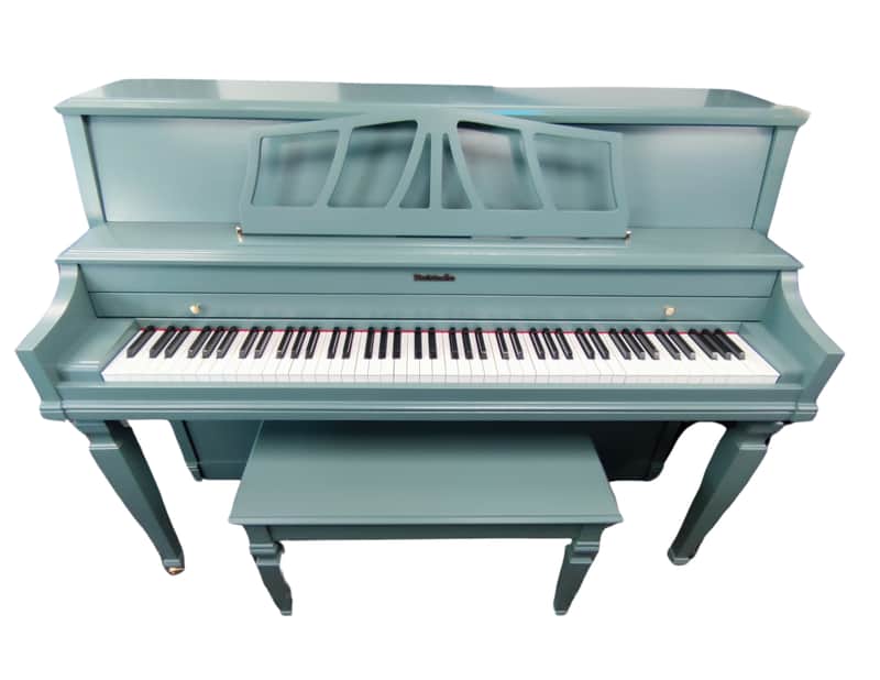 Used Baldwin Console Piano 1987 Model 2044-S With Bench Painted Rocky River image 1