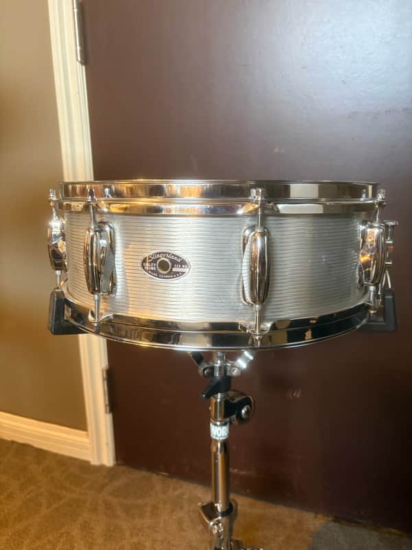 Slingerland No.140 14"x5" Student Aluminum Model Snare Drum (1968) Bild 1