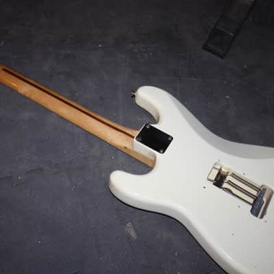 Fender Standard Stratocaster 1993 Mexico MIM White | Reverb