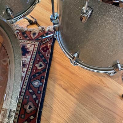 Yamaha Maple Custom Absolute Silver Sparkle image 12