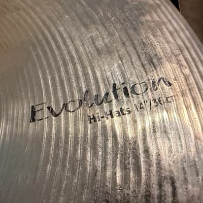 Sabian 14" HHX Evolution Hi-Hat Cymbals Dave Weckl image 12