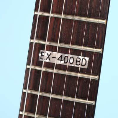 2006 LTD ESP Diamond Plate Black EX-400 BD Electric Guitar image 16