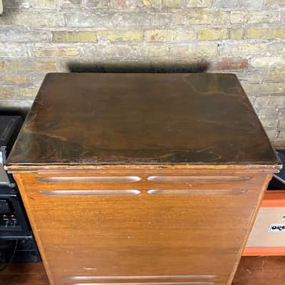 1960 Leslie 145 Vintage Low Boy Rotary Speaker W/ 147 Amplifier! 122 142 image 2