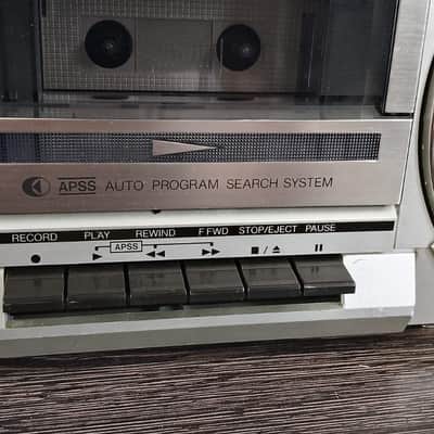SHARP GF-5757 Rare Vintage Serviced Japan Cassette Deck Boombox Warranty image 16