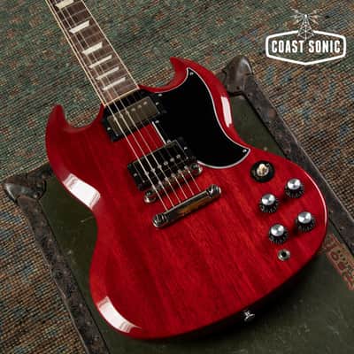 2022 Gibson SG Standard '61 Reissue Heritage Cherry, original hardcase image 6