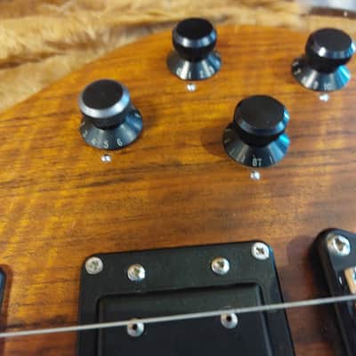 Wal Mk1 Custom 4-string bass guitar 1984 made in UK Mahogany/Schedua image 10
