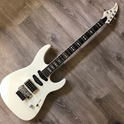 Caparison Dellinger CA VW Christopher Amott 2012 Vintage White image 1