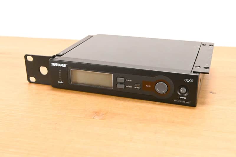 Shure SLX4 Wireless Receiver - H5 Band: 518-542 MHz (NO POWER SUPPLY) CG01YDT image 1
