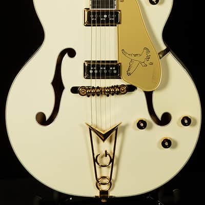 Used 2017 Gretsch G6136-55 Vintage Select 1955 White Falcon image 1