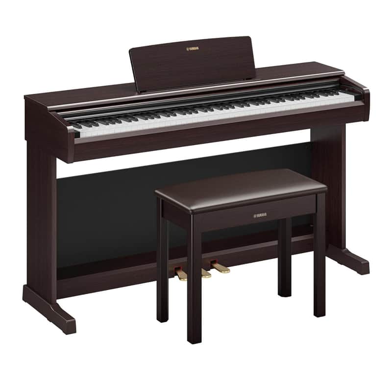 Yamaha Arius Series 88-Key Weighted Digital Home Piano with Bench (Rosewood) image 1