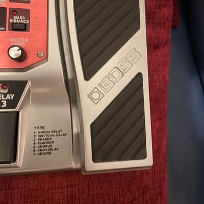 Boss ME-20B Bass Multi-Effect Unit 2007 - 2017 - Silver / Red image 3