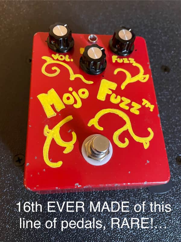 Aramat Effects Mojo Fuzz (16th EVER MADE)(Hand-painted/signed by creator)(Historic pedal, PRICED TO SELL) image 1