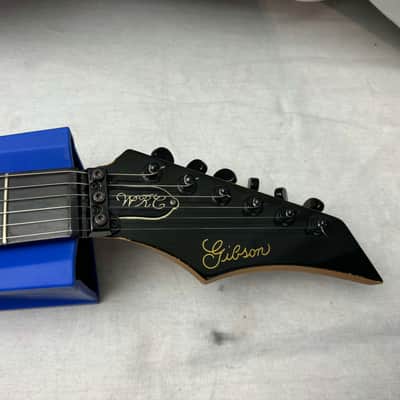 Gibson USA WC EB WRC Wayne Charvel Guitar with Case 1987 - Ebony / Black image 10