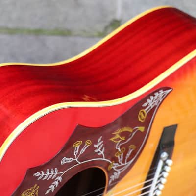 ♫ LOW Price (Neck issue) Early 70's Japanese Hummingbird ♫ Suzuki Factory JAPAN ♫ Pro setup image 16