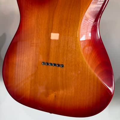 Fender American Deluxe Telecaster with Maple Fretboard 2004 - 2010 - Aged Cherry Burst image 8