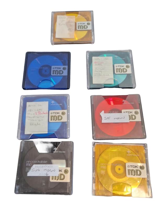 TDk MD 80 - Multi-Coloured X7 - Cassette Tape - Good image 1