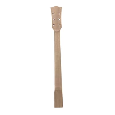 Les Paul Style Guitar Neck with Rosewood Fretboard – 24.75" Scale Length, Unfinished Mahogany image 3