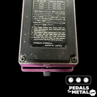 Boss BF-2 Flanger (Black Label) 1980 - 1984 - Purple X12839 image 7
