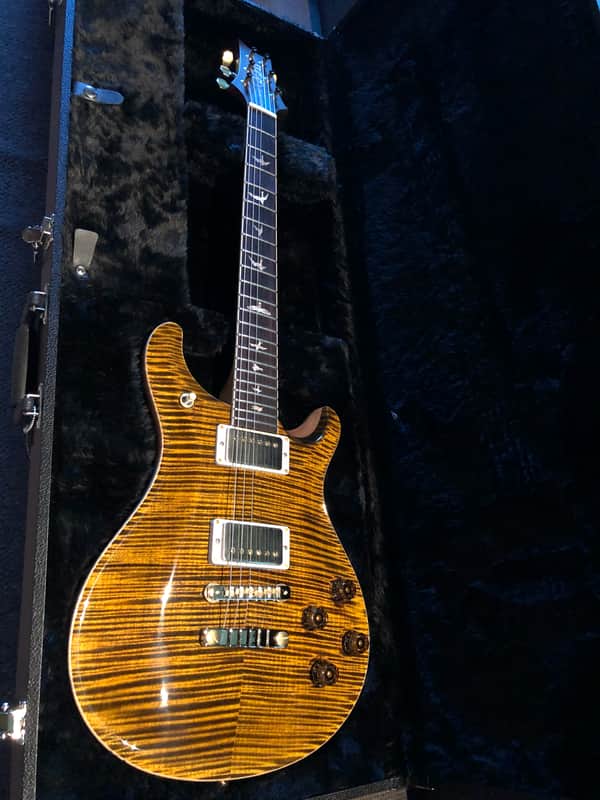 PRS McCarty 594 - 10 Top 2020 - Yellow Tiger - Mint image 1