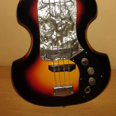 Orfeus Orpheus Plovdiv Bass Guitar Vintage 1960 image 2