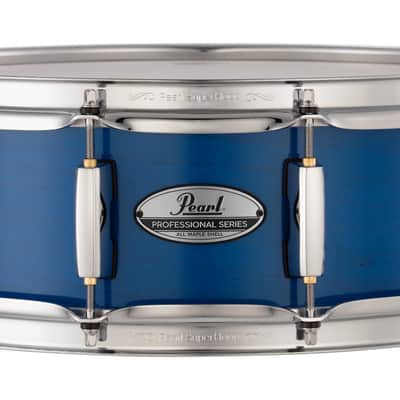 Pearl PMX Professional Series Maple 14x5" Sheer Blue Lacquer #103 Kit Snare Drum | NEW | Authorized Dealer image 1