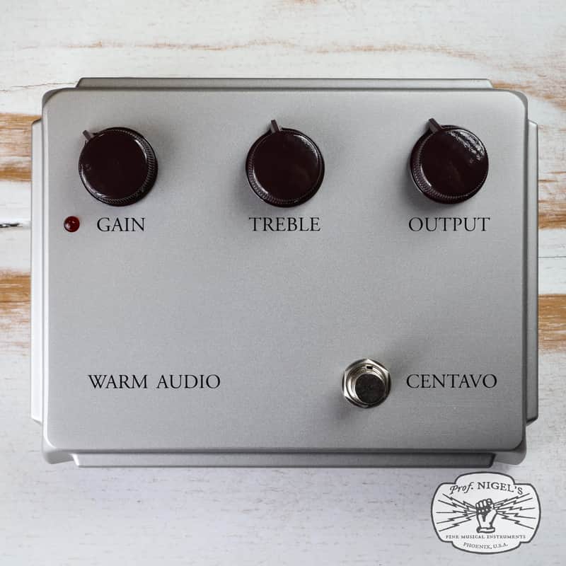 Open Box - Warm Audio Centavo Limited Edition Silver Professional Overdrive Pedal WA-CVS image 1
