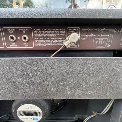 Vintage 1970’s/early 1980’s Lab Series Copper Panel L9~Model #312A 100W S.S. Combo Amp~(Moog / Gibson / Norlin) 1x15" JBL K130 Speaker/Incredible Cleans-Gain-Distortion~SN # 4426 image 14
