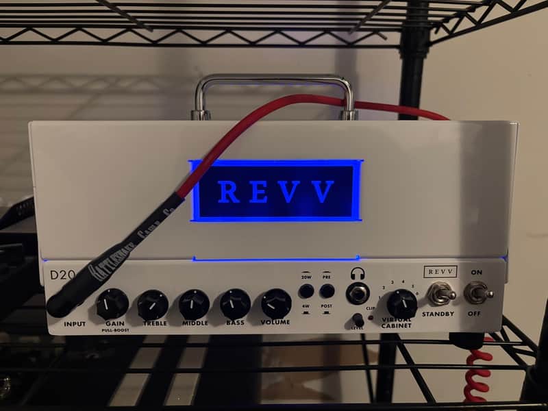 REVV D20 20 watt Head 2021 - White image 1