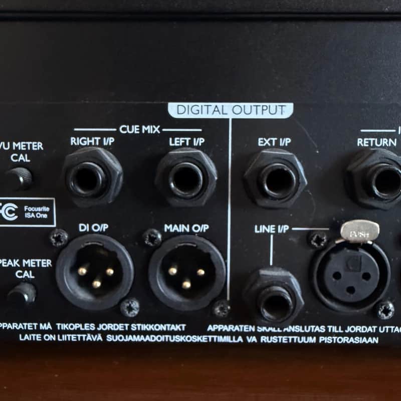 Focusrite ISA One Desktop Mic Preamp 2008 - Present - Blue image 1