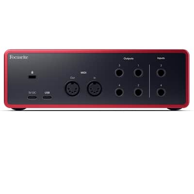 Focusrite Scarlett 4i4 USB Audio Interface - 4th Generation image 2