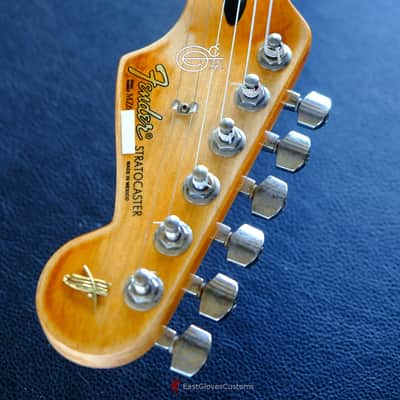 Fender Stratocaster 60th Anniversary Daphne Blue Aged Relic image 15