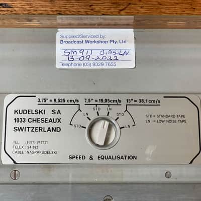 Nagra 4.2 Portable Mono Full Track ¼" Analogue audio tape Recorder image 5