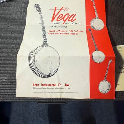 Vega Pro ll 1968 Banjo image 5