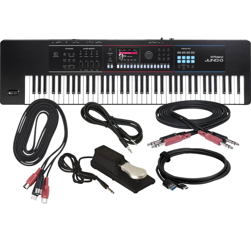 Roland Juno-D7 76-Key Synthesizer CABLE KIT image 1