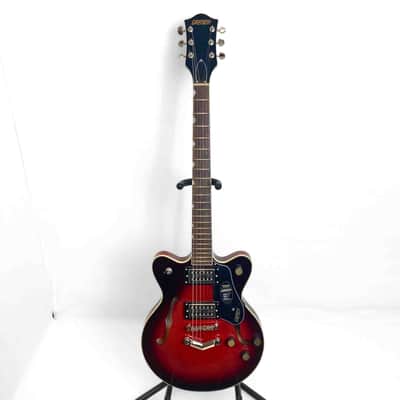Gretsch G2655 Streamliner Center Block Jr. Double-Cut with V-Stoptail, BT-3S Pickups - Claret Burst image 1