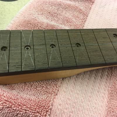 T-style 2017 - Handmade, original solid body black walnut wood image 16
