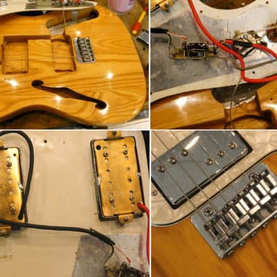 VIDEO- GRECO Telecaster Thinline TE-500 1973 - Ash Nat - Japan Import image 11