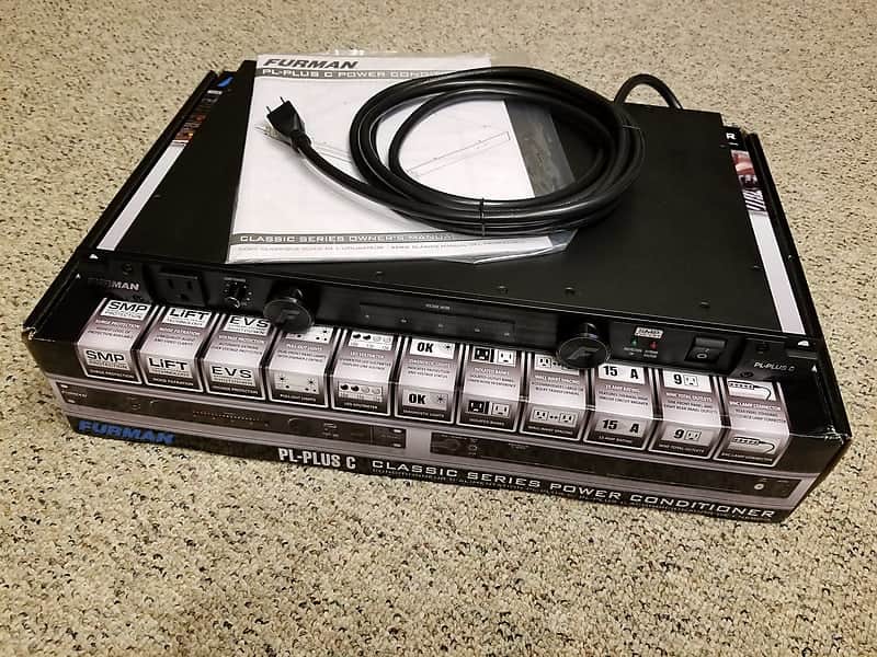 |Mint-In-Box|- Furman PL-PLUS C Power Conditioner w/ Voltmeter PL PLUS -Fast/Free Shipping! image 1