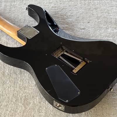 1980’s Kramer Focus 6000 Black Super Strat HSS Floyd Rose ESP MIJ Japan image 18