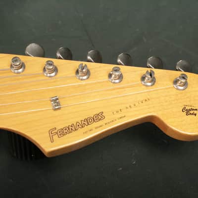 Fernandes RST-50 ‘64 The Revival Strat Early 80's Burgandy Mist image 10