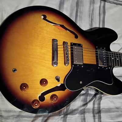 Epiphone The Dot 2008 - 2019 - Vintage Sunburst hollow body image 2