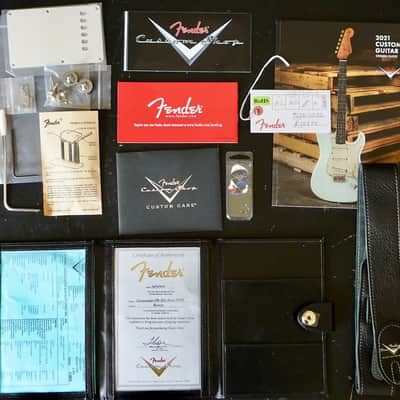 Fender Custom Shop Stratocaster GT11 Dealer Select Flamed Neck Inca Silver NOS 2021 image 22