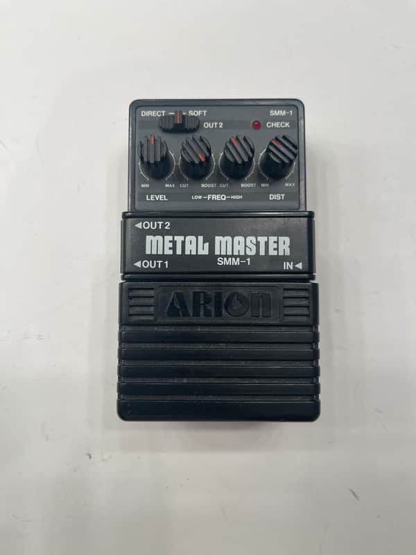 Arion SMM-1 Metal Master Distortion Vintage Guitar Effect Pedal MIJ Japan image 1