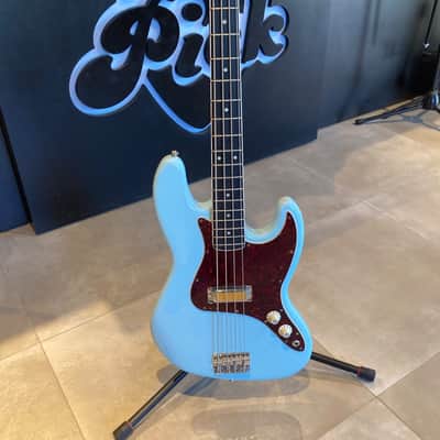 Fender Gold Foil Jazz Bass 2023 - Present - Sonic Blue image 4